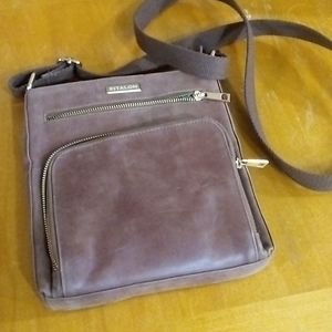Estalon Crossbody Leather Bag EUC Excellent Used Condition